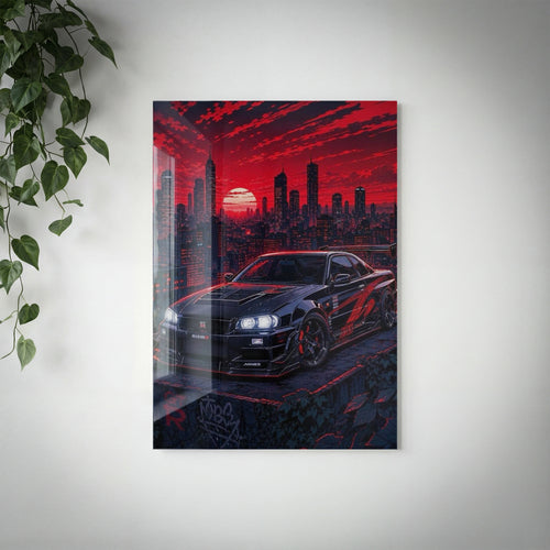CAR - Nissan Skyline GT-R R34 - V2